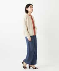 NHKGE40210 GIANNI LO GIUDICE(小さいサイズ)(メゾン ドゥ サンク) クールローレルスカイコットTシャツ ラベンダー