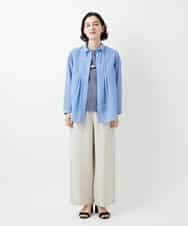 NHKGE41190 GIANNI LO GIUDICE(小さいサイズ)(メゾン ドゥ サンク) クールローレルスリーブレスカットソー ラベンダー