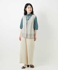 NHKGE52180 GIANNI LO GIUDICE(小さいサイズ)(メゾン ドゥ サンク) [日本製]天竺シルケットカットソー ブラウン