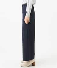 NHLAI83210 GIANNI LO GIUDICE(小さいサイズ)(メゾン ドゥ サンク) [セットアップ対応]デニムジャージーセミワイドパンツ ネイビー