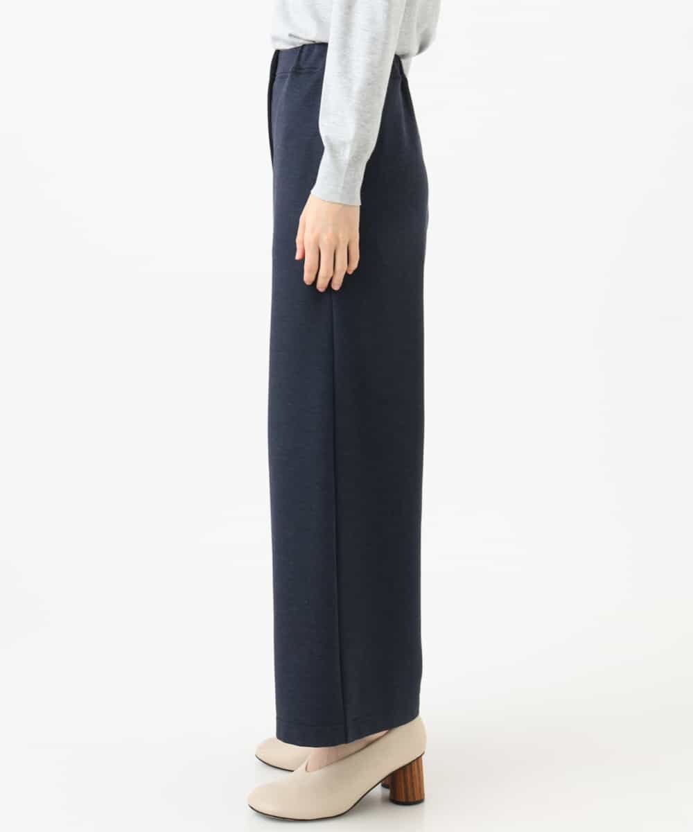 NHLAI83210 GIANNI LO GIUDICE(小さいサイズ)(メゾン ドゥ サンク) [セットアップ対応]デニムジャージーセミワイドパンツ ネイビー