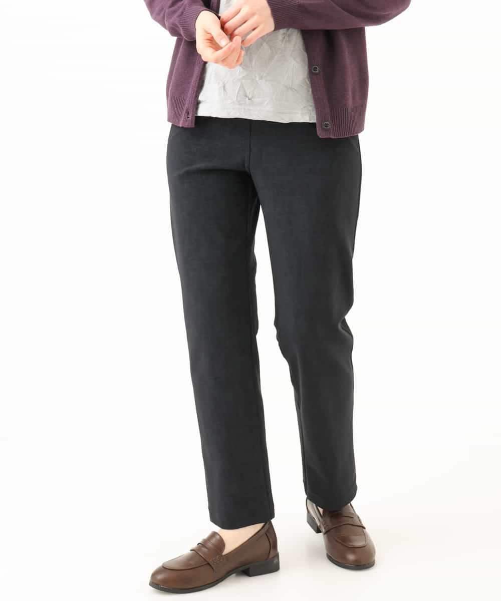 NHLAI84170 GIANNI LO GIUDICE(小さいサイズ)(メゾン ドゥ サンク) ツイル調ハイテンションストレッチパンツ ベージュ