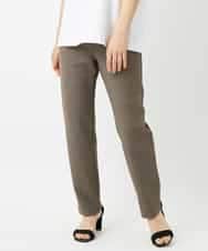 NHLAI84170 GIANNI LO GIUDICE(小さいサイズ)(メゾン ドゥ サンク) ツイル調ハイテンションストレッチパンツ ベージュ