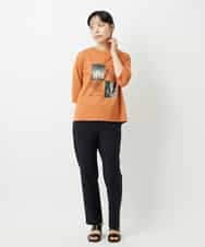 NHLAI84170 GIANNI LO GIUDICE(小さいサイズ)(メゾン ドゥ サンク) ツイル調ハイテンションストレッチパンツ ベージュ