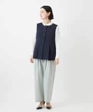 NHLGD33230 GIANNI LO GIUDICE(小さいサイズ)(メゾン ドゥ サンク) ポリエステルコットングログランパンツ ミントグリーン