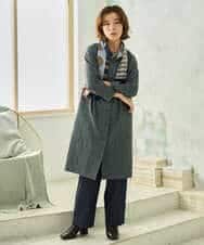 NHLJD14300 GIANNI LO GIUDICE(小さいサイズ)(メゾン ドゥ サンク) [セットアップ対応]デニムライクシャンブレーパンツ ネイビー