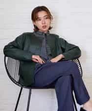 NHLJD14300 GIANNI LO GIUDICE(小さいサイズ)(メゾン ドゥ サンク) [セットアップ対応]デニムライクシャンブレーパンツ ネイビー