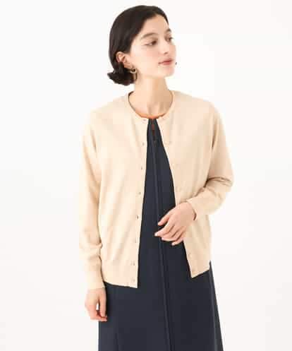 NHSAI80180 GIANNI LO GIUDICE(小さいサイズ) [アンサンブル対応]クルーネックニットカーディガン