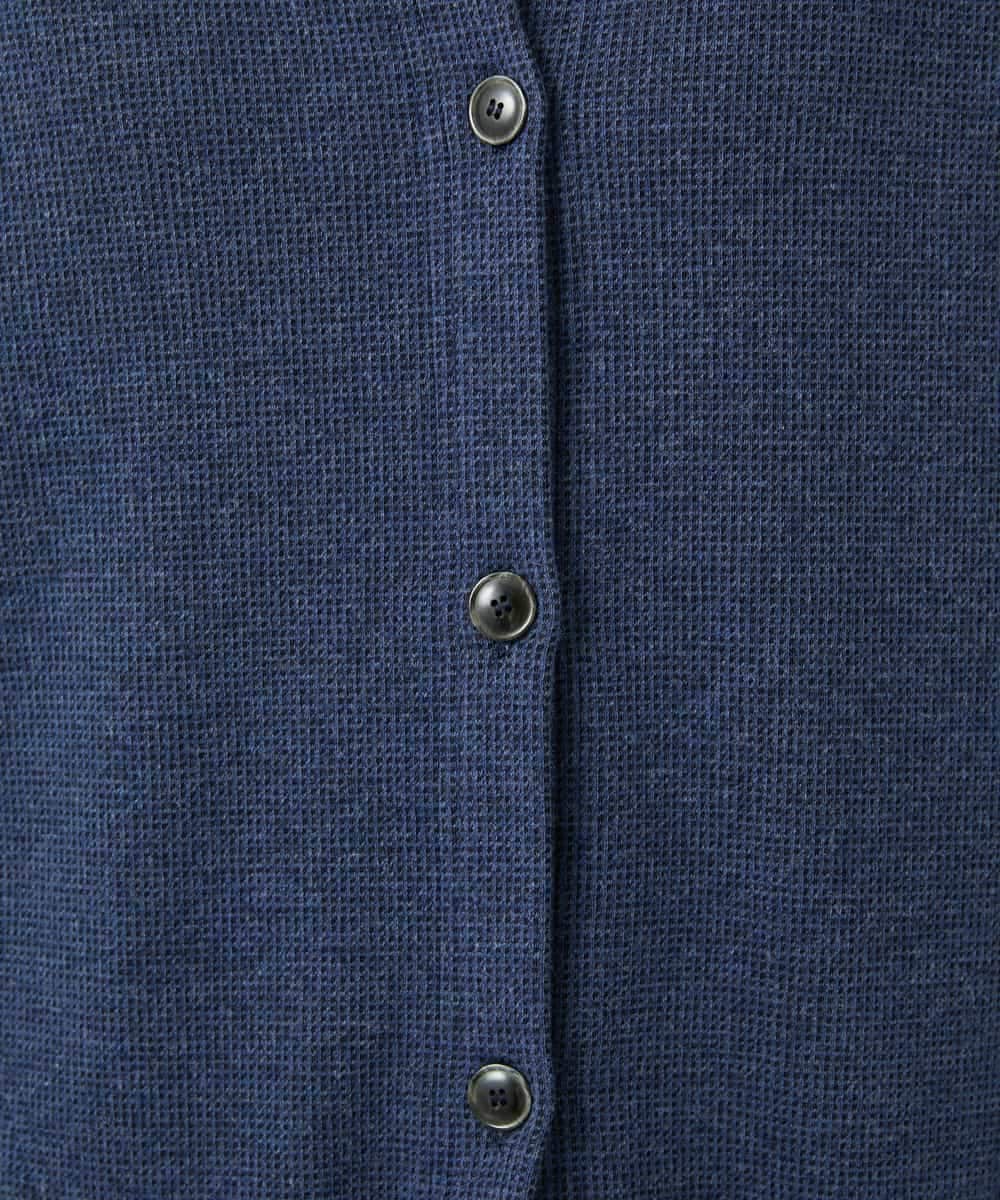NHTAF84270 GIANNI LO GIUDICE(小さいサイズ)(メゾン ドゥ サンク) ボンバーヒートカーディガン ネイビー