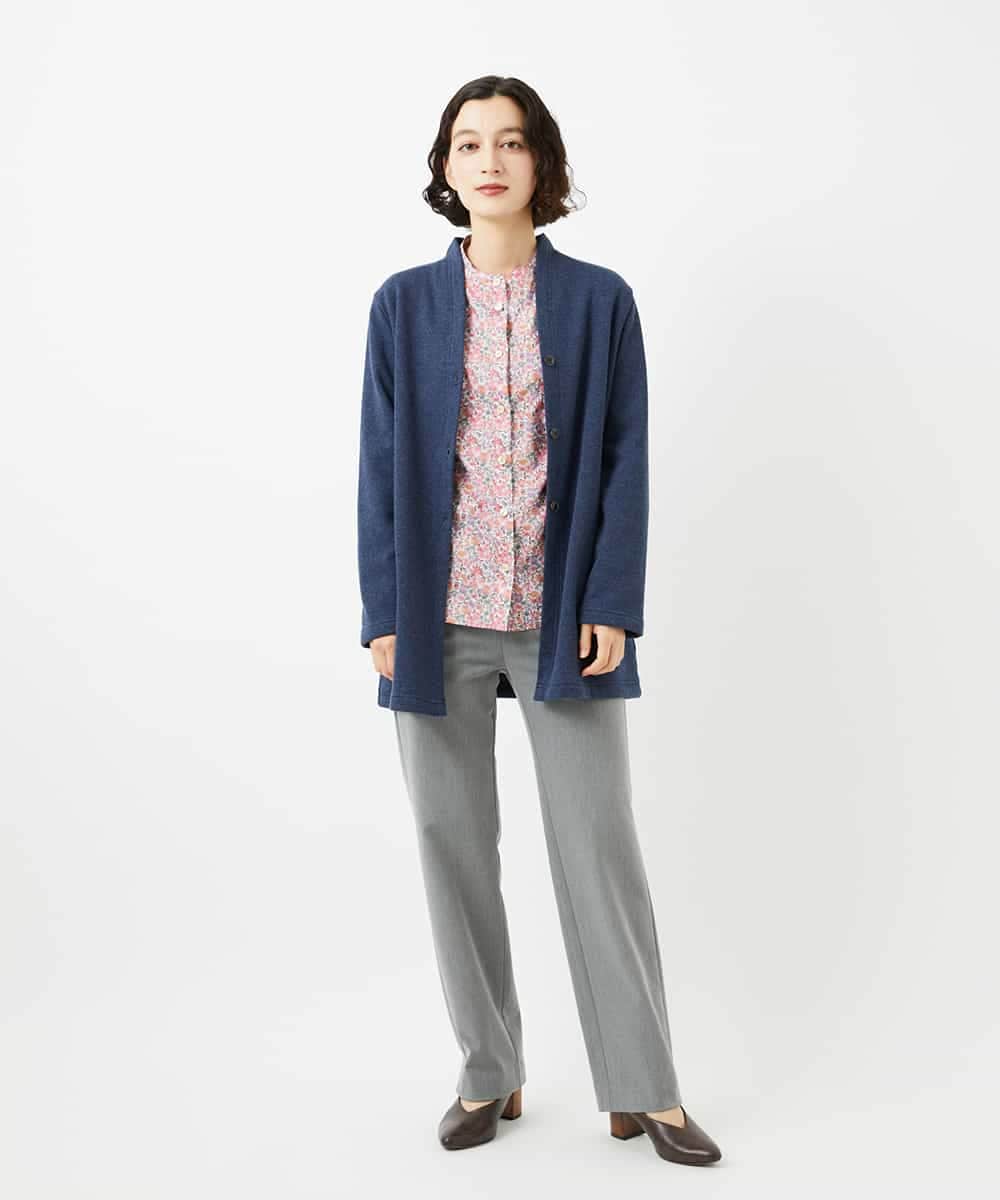 NHTAF84270 GIANNI LO GIUDICE(小さいサイズ)(メゾン ドゥ サンク) ボンバーヒートカーディガン ネイビー
