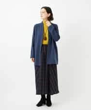 NHTAF84270 GIANNI LO GIUDICE(小さいサイズ)(メゾン ドゥ サンク) ボンバーヒートカーディガン ネイビー