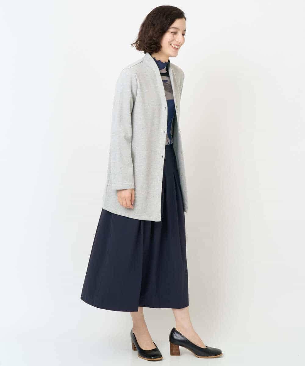 NHTAF84270 GIANNI LO GIUDICE(小さいサイズ)(メゾン ドゥ サンク) ボンバーヒートカーディガン ネイビー