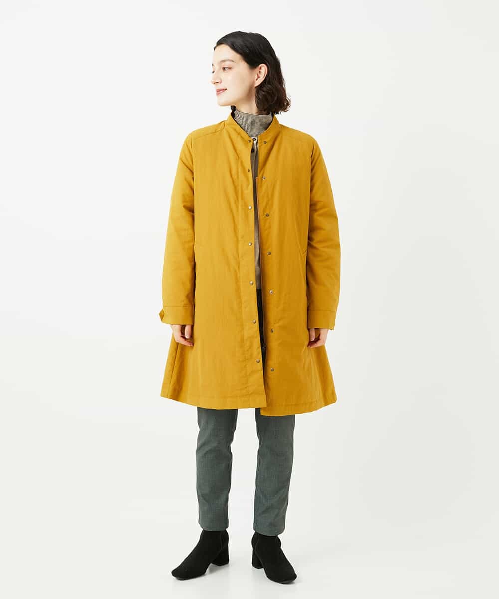 NHUAF84490 GIANNI LO GIUDICE(小さいサイズ)(メゾン ドゥ サンク) ナイロンタスランダウンコート ベージュ