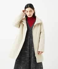 NHUAF85590 GIANNI LO GIUDICE(小さいサイズ)(メゾン ドゥ サンク) ストレッチタフタダウンコート ライトベージュ
