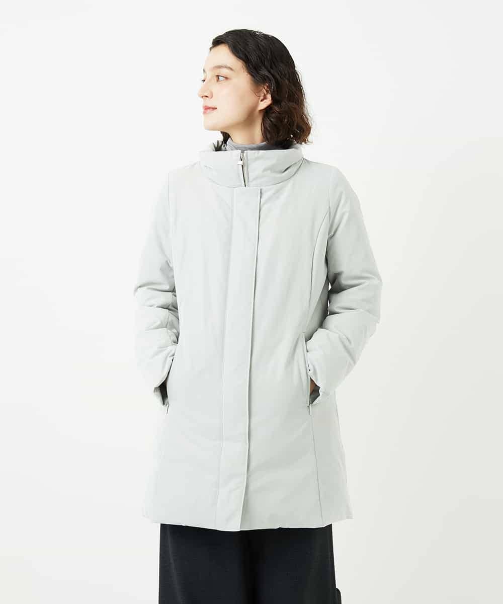 NHUAF85590 GIANNI LO GIUDICE(小さいサイズ)(メゾン ドゥ サンク) ストレッチタフタダウンコート ライトベージュ