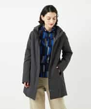 NHUAF85590 GIANNI LO GIUDICE(小さいサイズ)(メゾン ドゥ サンク) ストレッチタフタダウンコート ライトベージュ