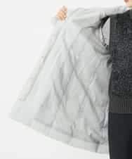 NHUAF85590 GIANNI LO GIUDICE(小さいサイズ)(メゾン ドゥ サンク) ストレッチタフタダウンコート ライトベージュ