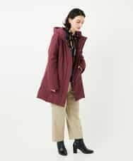 NHUAF85590 GIANNI LO GIUDICE(小さいサイズ)(メゾン ドゥ サンク) ストレッチタフタダウンコート ライトベージュ