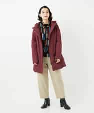 NHUAF85590 GIANNI LO GIUDICE(小さいサイズ)(メゾン ドゥ サンク) ストレッチタフタダウンコート ライトベージュ