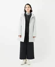 NHUAF85590 GIANNI LO GIUDICE(小さいサイズ)(メゾン ドゥ サンク) ストレッチタフタダウンコート ライトベージュ