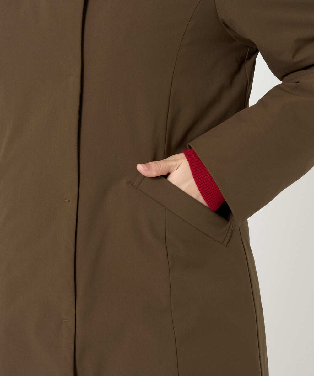 NHUAH45690 GIANNI LO GIUDICE(小さいサイズ)(メゾン ドゥ サンク) ＮＩＣＥＴＥＣＨストレッチダウンコート カーキ