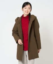 NHUAH45690 GIANNI LO GIUDICE(小さいサイズ)(メゾン ドゥ サンク) ＮＩＣＥＴＥＣＨストレッチダウンコート カーキ
