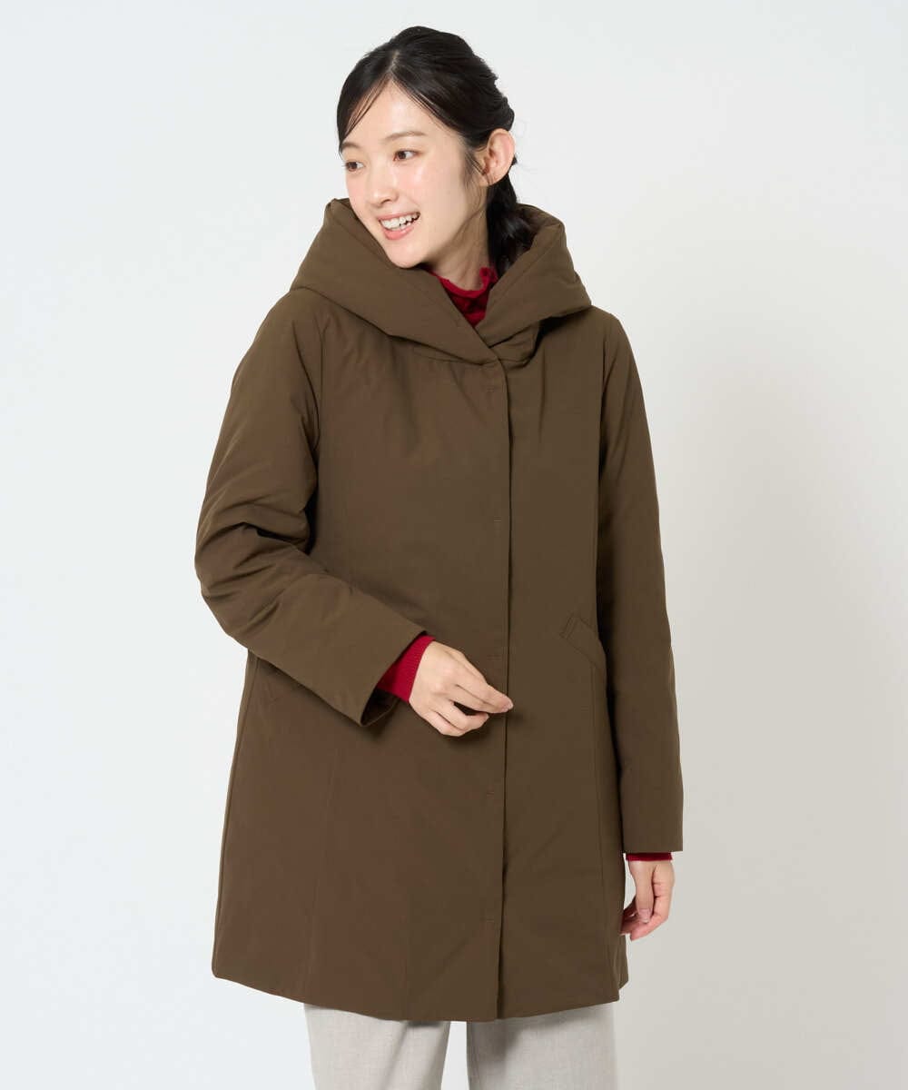 NHUAH45690 GIANNI LO GIUDICE(小さいサイズ)(メゾン ドゥ サンク) ＮＩＣＥＴＥＣＨストレッチダウンコート カーキ