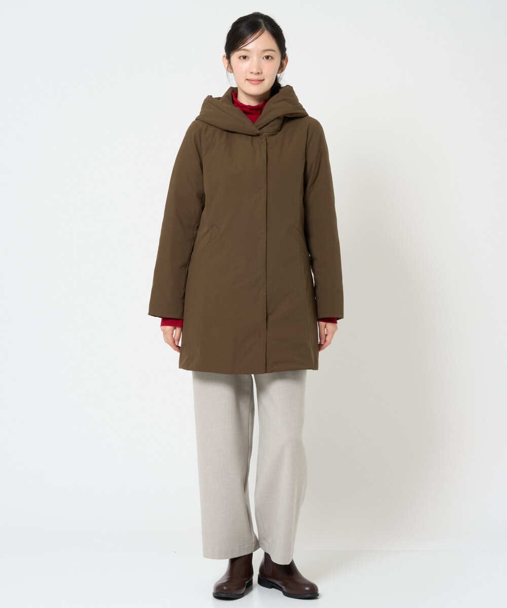 NHUAH45690 GIANNI LO GIUDICE(小さいサイズ)(メゾン ドゥ サンク) ＮＩＣＥＴＥＣＨストレッチダウンコート カーキ