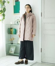 NHUCE50630 GIANNI LO GIUDICE(小さいサイズ)(メゾン ドゥ サンク) ノルディックダウンコート ベージュ