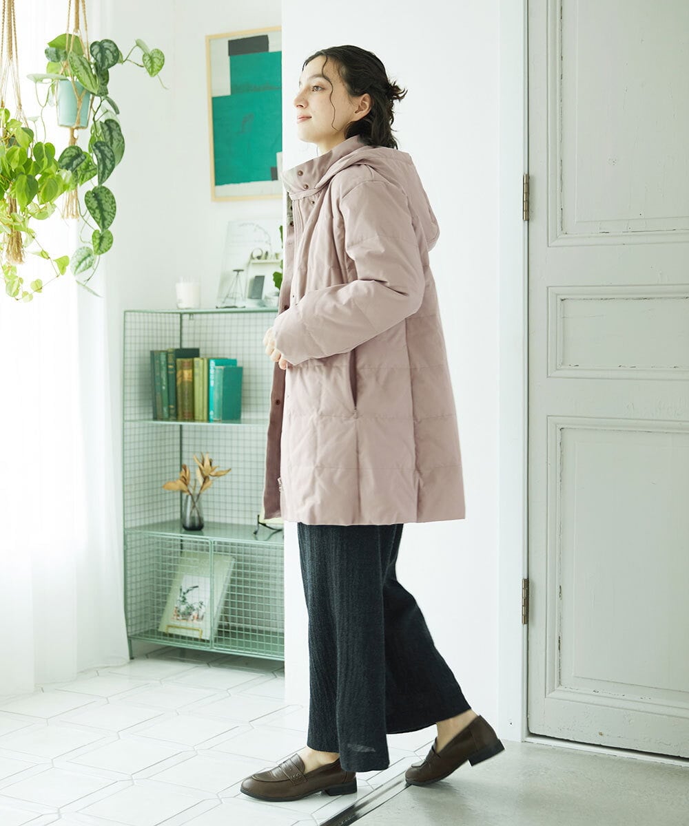 NHUCE50630 GIANNI LO GIUDICE(小さいサイズ)(メゾン ドゥ サンク) ノルディックダウンコート ベージュ