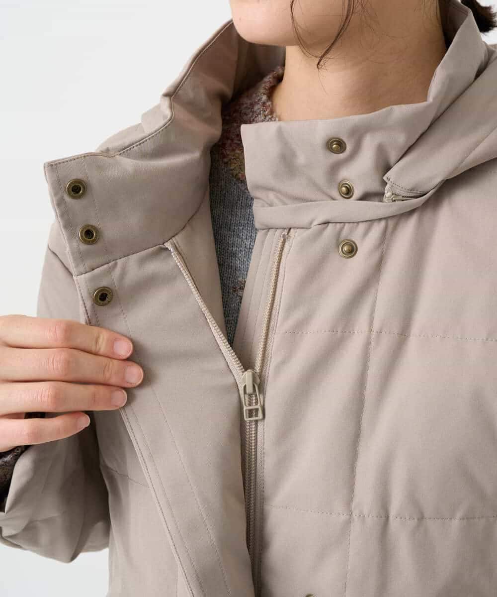 NHUCE50630 GIANNI LO GIUDICE(小さいサイズ)(メゾン ドゥ サンク) ノルディックダウンコート ベージュ