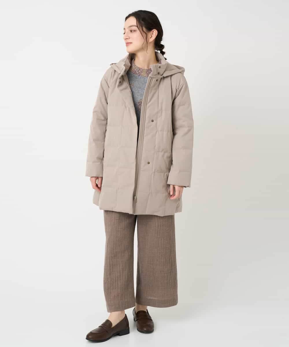 NHUCE50630 GIANNI LO GIUDICE(小さいサイズ)(メゾン ドゥ サンク) ノルディックダウンコート ベージュ