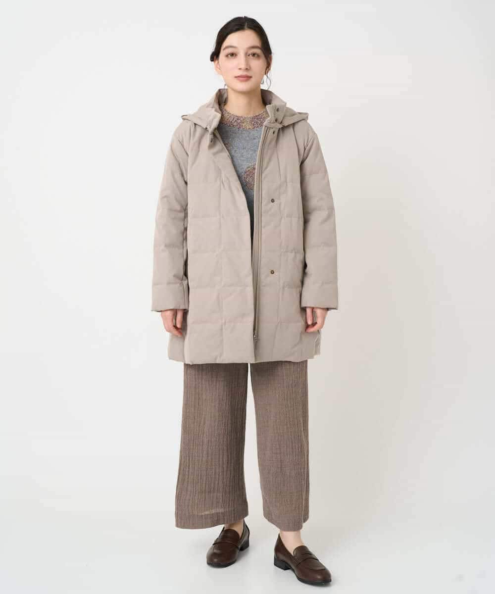 NHUCE50630 GIANNI LO GIUDICE(小さいサイズ)(メゾン ドゥ サンク) ノルディックダウンコート ベージュ