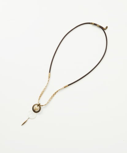 NK2JB02110 GIANNI LO GIUDICE [日本製]サークルリングネックレス