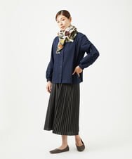 NK3JB03200 GIANNI LO GIUDICE(ジャンニ ロ ジュディチェ) [洗える]グラフィカルストール アイボリー