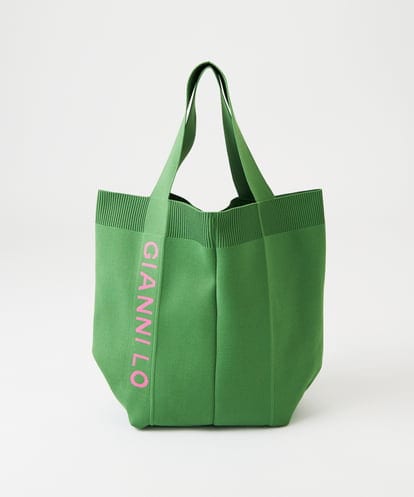 NK5ED03080 GIANNI LO GIUDICE ロゴニットバッグ