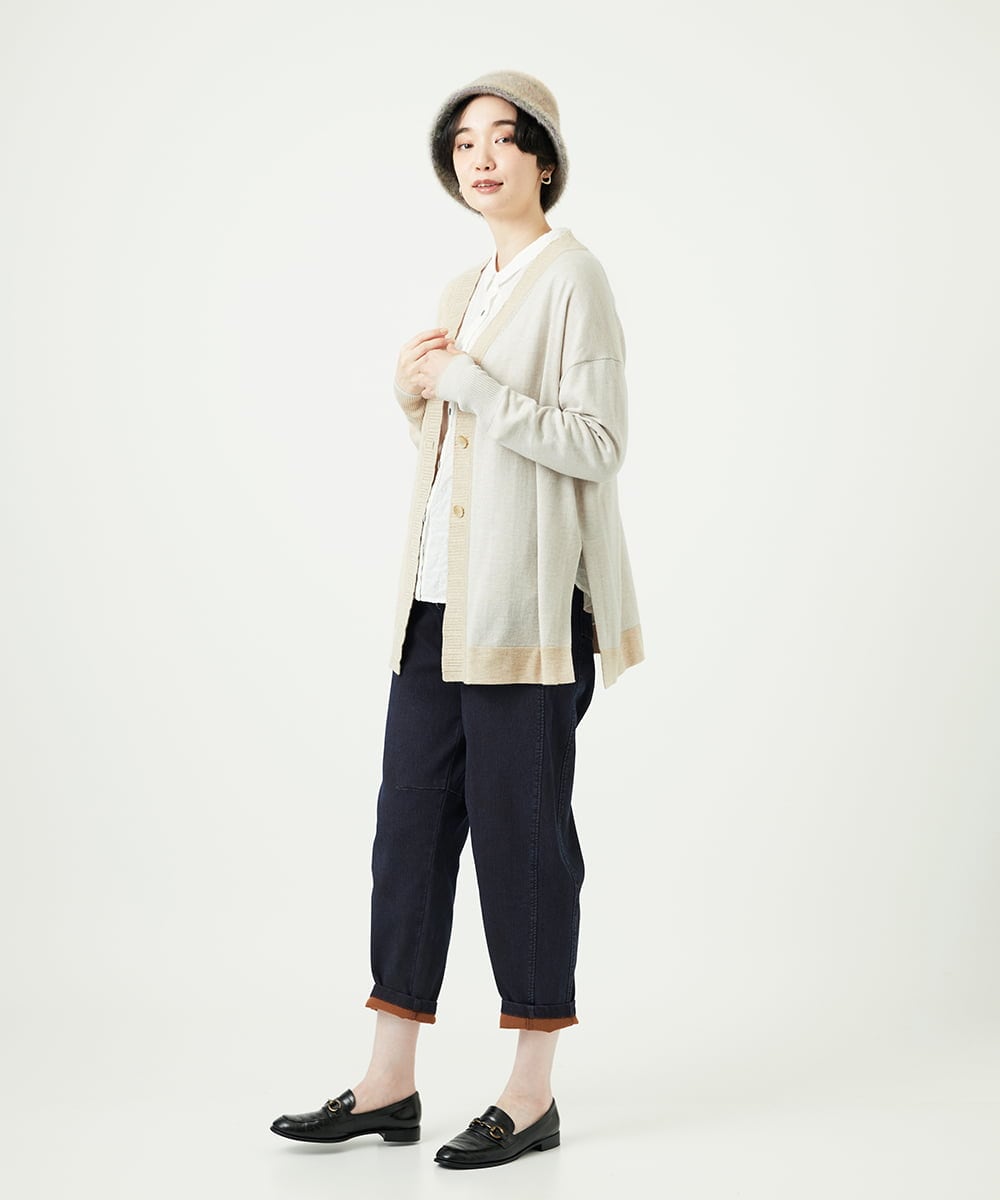 NK7AE10160 GIANNI LO GIUDICE(ジャンニ ロ ジュディチェ) グラデシャギークロッシェハット ピンク