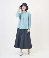 NK7ED02090 GIANNI LO GIUDICE(ジャンニ ロ ジュディチェ) コットンリネンハット ネイビー