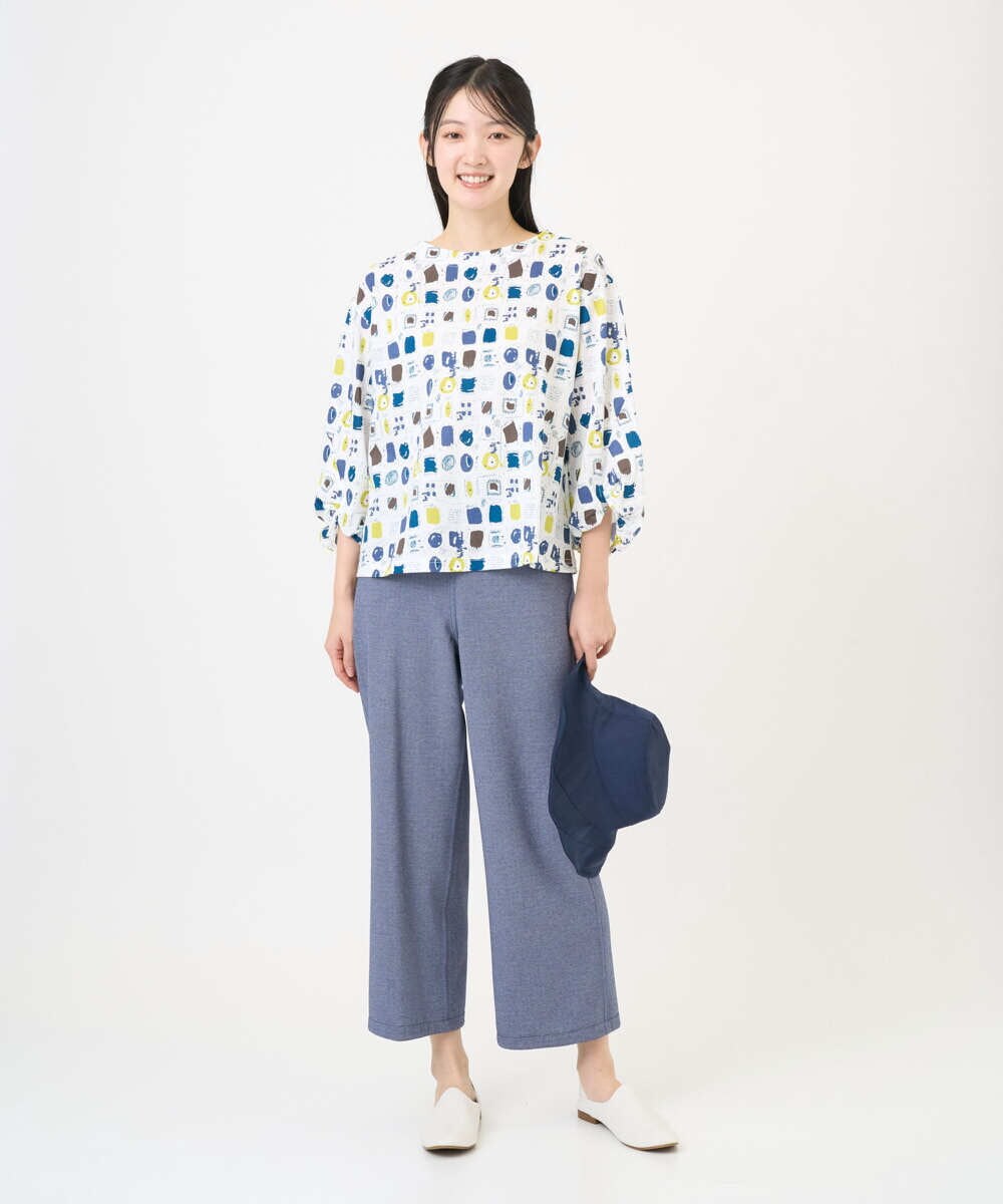 NK7ED02090 GIANNI LO GIUDICE(ジャンニ ロ ジュディチェ) コットンリネンハット ネイビー