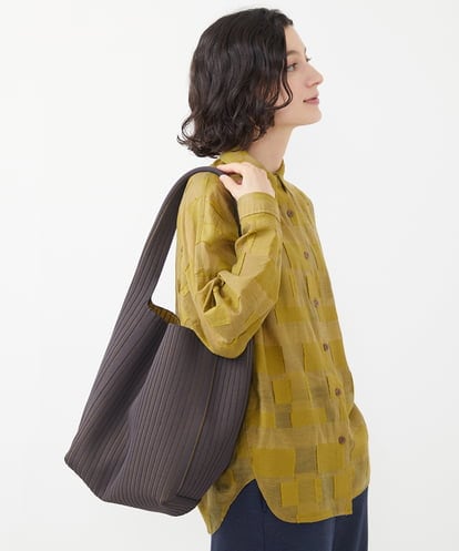 NR5AA04080 GIANNI LO GIUDICE(小さいサイズ) 配色ニットバッグ