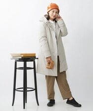NR7AW09130 GIANNI LO GIUDICE(小さいサイズ)(メゾン ドゥ サンク) ランダムボーダーニットキャップ オレンジ系