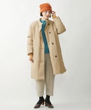 NR7AW09130 GIANNI LO GIUDICE(小さいサイズ)(メゾン ドゥ サンク) ランダムボーダーニットキャップ オレンジ系