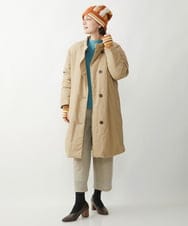 NR7AW09130 GIANNI LO GIUDICE(小さいサイズ)(メゾン ドゥ サンク) ランダムボーダーニットキャップ オレンジ系
