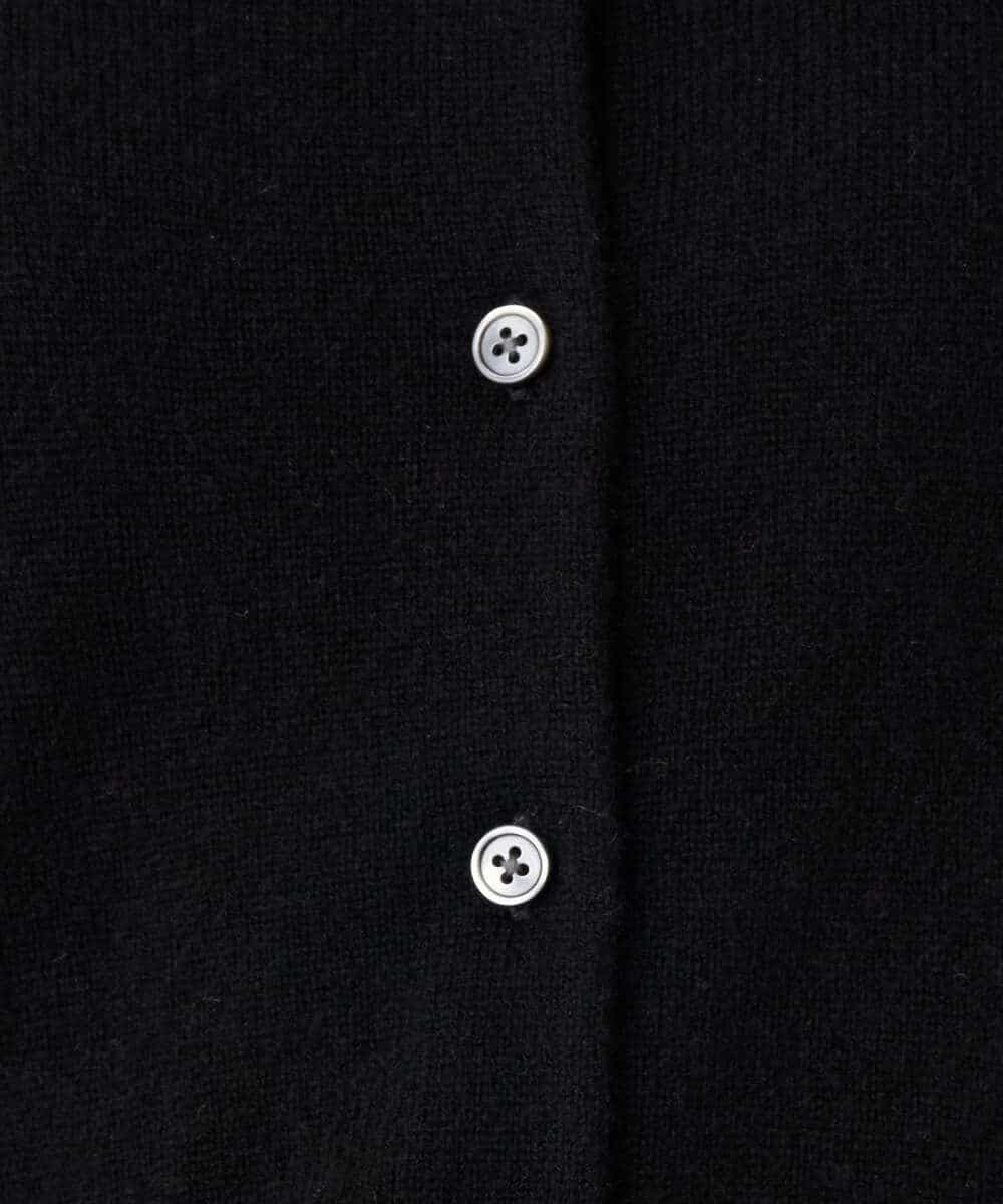 NSSAF83390 Maison de CINQ(メゾン ドゥ サンク) クルーネックカシミヤニットカーディガン ライトグレー