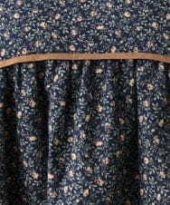 OLBAV19089 eur3(エウルキューブ) 【大きいサイズ/soso×eur3】2WAY花柄ブラウス ネイビー(57)