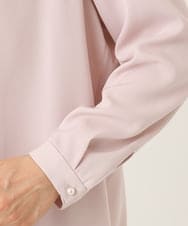 OLBDD04089 eur3(エウルキューブ) 【大きいサイズ/11号サイズあり】ジョーゼットタックブラウス ライトピンク(01)