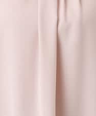 OLBDD04089 eur3(エウルキューブ) 【大きいサイズ/11号サイズあり】ジョーゼットタックブラウス ライトピンク(01)