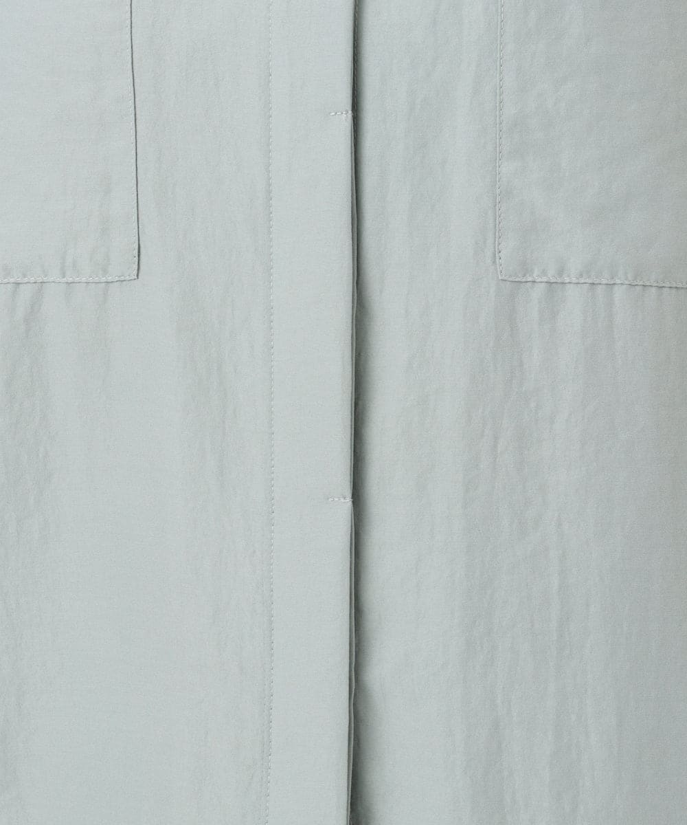 OLBDD07099 eur3(エウルキューブ) 【大きいサイズ】フーディ―ブラウス ライトグリーン