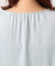 OLBDD09089 eur3(エウルキューブ) 【大きいサイズ/11号サイズあり】パール付きブラウス ライトブルー(50)