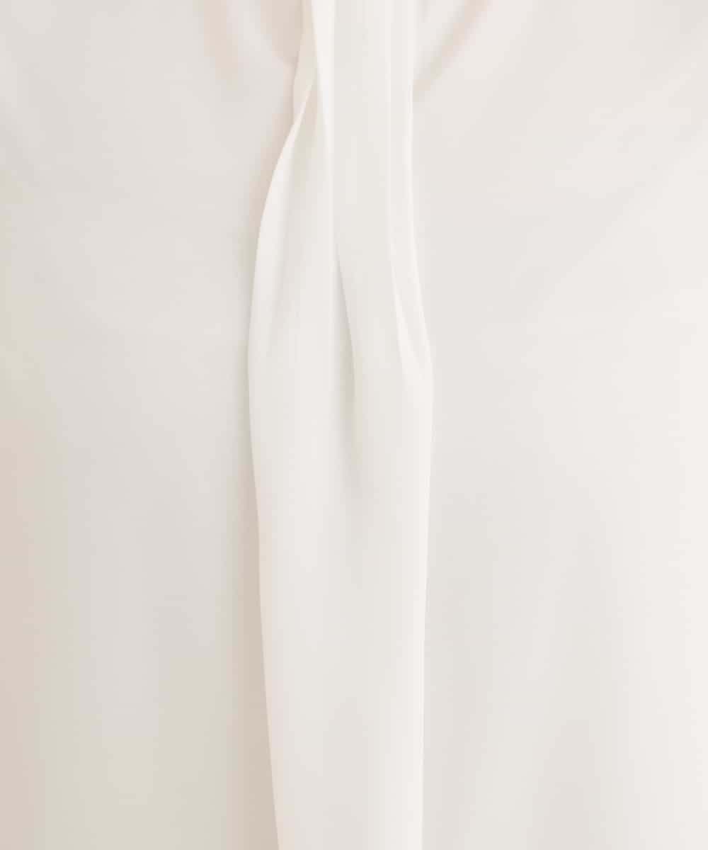 OLBDP03070 eur3(エウルキューブ) 【大きいサイズ】2WAY裾フリルブラウス アイボリー(80)